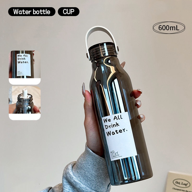 600ML Thickened Glass Water Bo - đánh giá và giá Outdoor Sport Glass Water Bottle